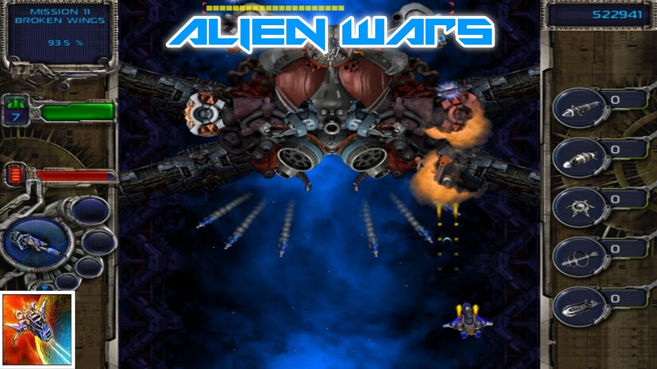 Alien Wars Game For PC Best Action, Flying Battle Space Shooter Video Game
