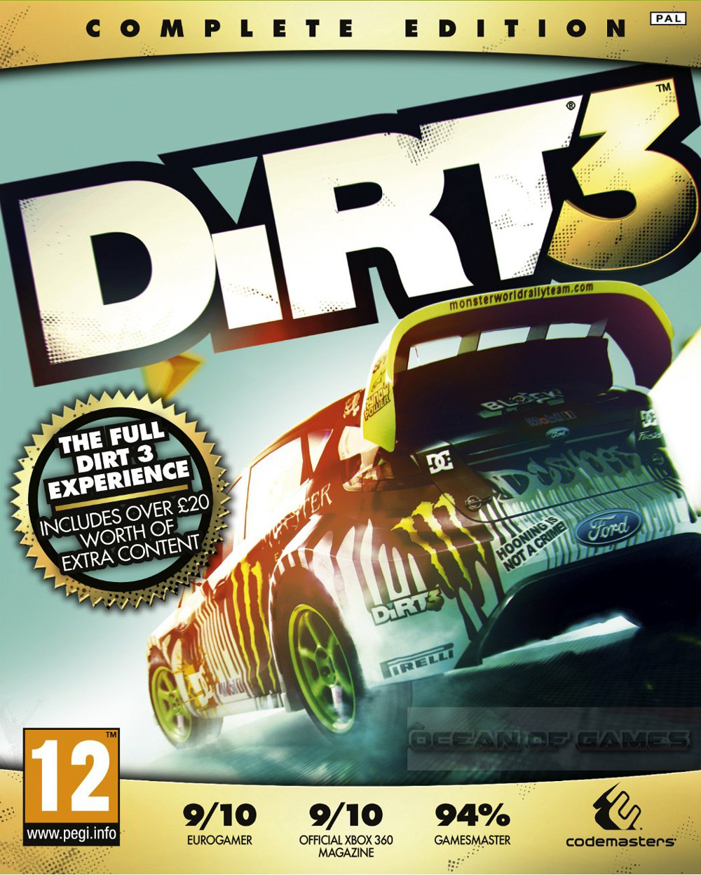 Dirt 3 Game Free For PC Best Offroad Motorsports SimCade Racing Video Game