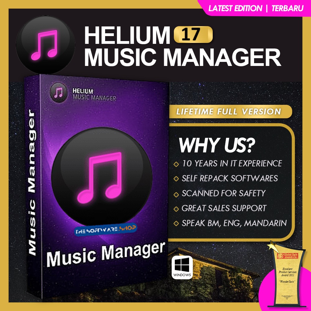 Helium Music Manager For Windows v17.4.482 Best Music Cataloger, Tag Editor, Audio Converter Software