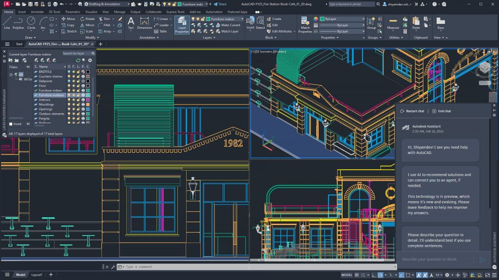 Autodesk AutoCAD 2025 autocad key feature