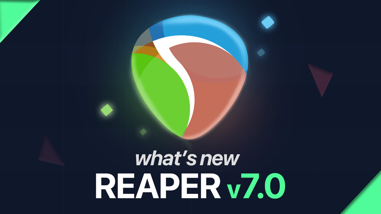 Cockos REAPER 7 For Windows v7.36 Best Audio Production Without Limits Software
