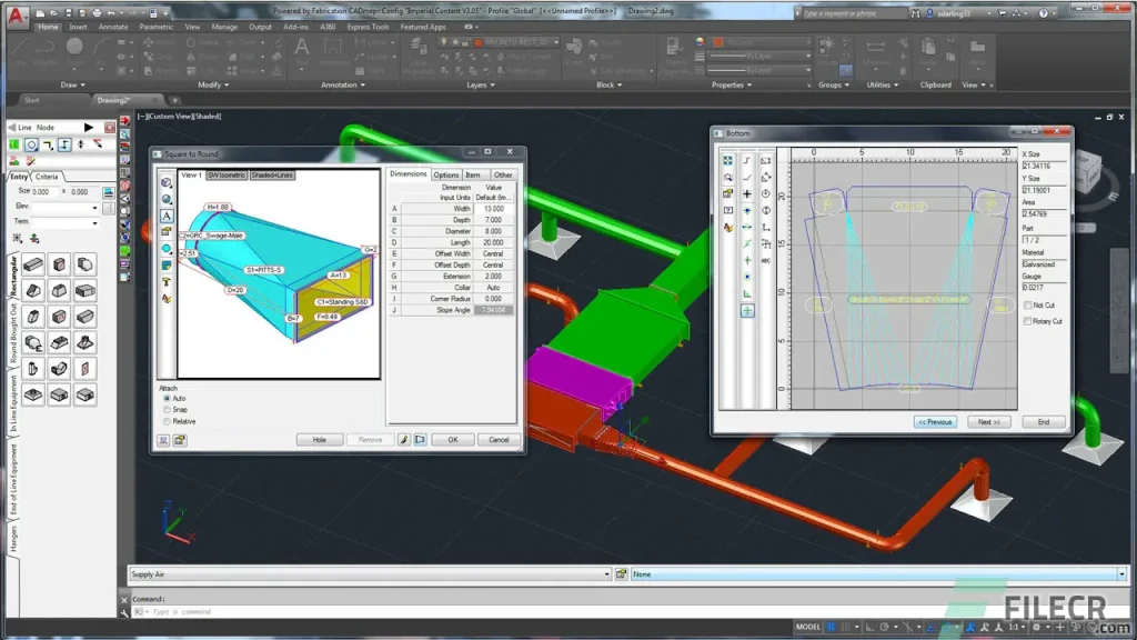 Autodesk Fabrication CADmep 2026 Free Download Full Version