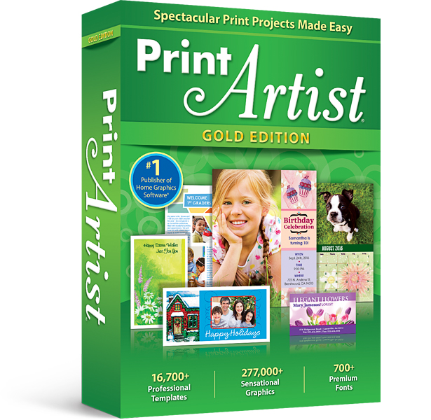 Print Artist 25 Gold Software