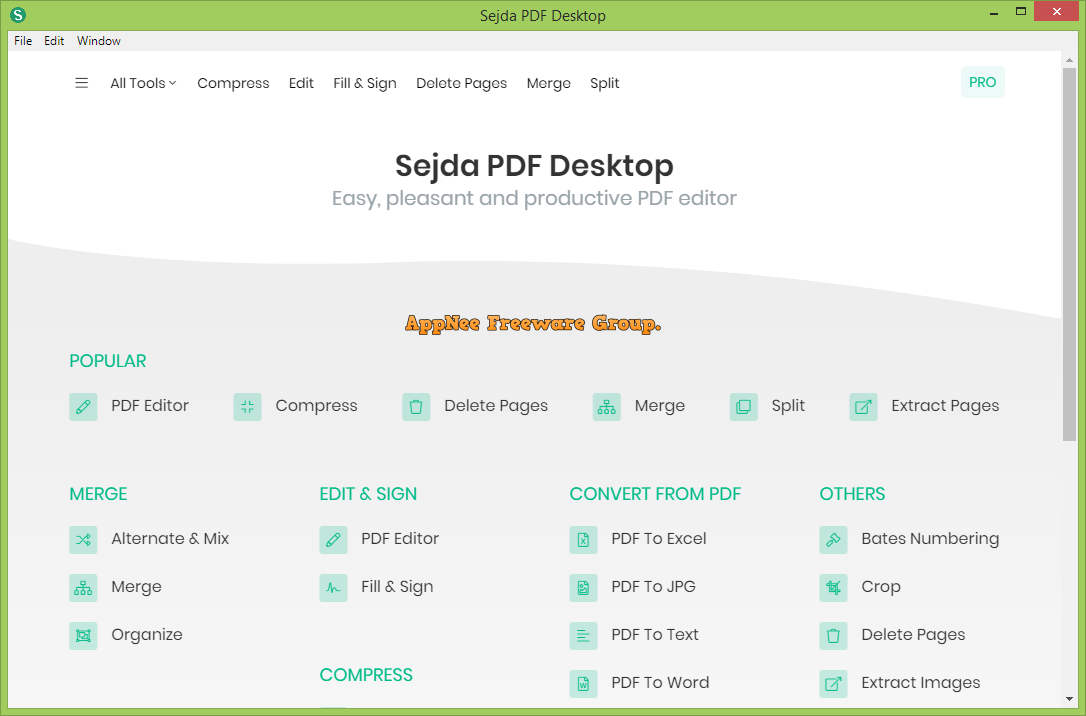 Sejda PDF Desktop Pro v7.8.1 Best PDF Editor, Converter and PDF Compression Tool 3 Sejda PDF Desktop Pro Software